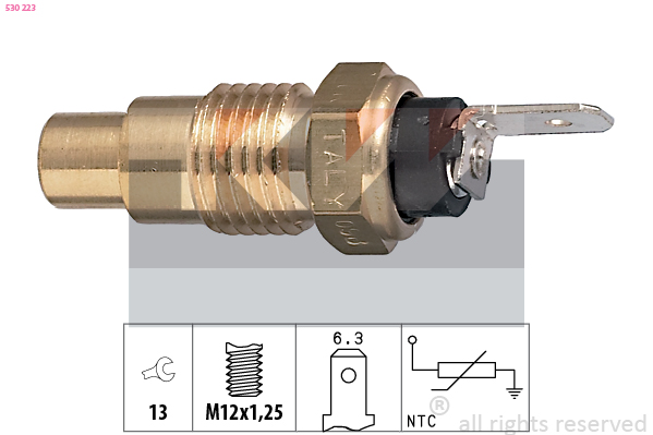 Senzor,temperatura lichid de racire 530 223 KW